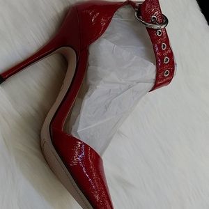 Jessica Simpson ankle straps pumps